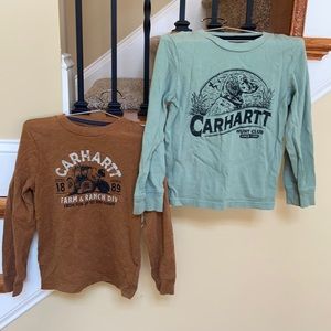Boys Carhartt shirts(2)